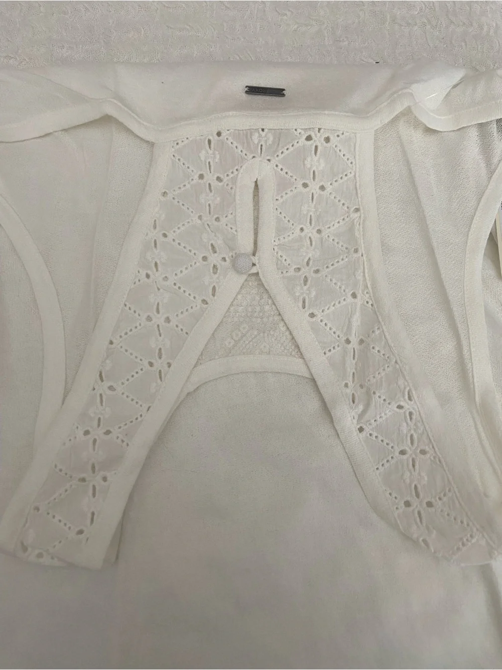 NWT ROXY WHITE DRESS SIZE XS - Picture 5 of 8